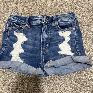 american eagle jean shorts